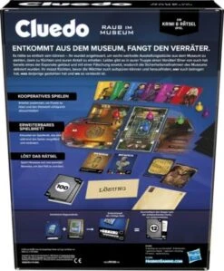 Hasbro Gaming Cluedo Raub Im Museum -Billiges Spielzeug Geschäft 25849204 04