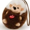 Trudi Charms Anhänger Aus Plüsch Igel Ca. 11 Cm (Größe XXS) (29083)