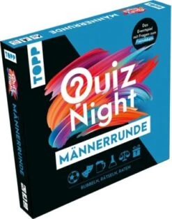 Frechverlag TOPP Quiznight - Männerrunde: RUBBELN, RÄTSELN, RATEN