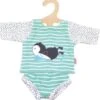 Heless Puppen-Schwimm-Outfit "Pinguin Pünktchen", 2-teilig, Gr. 35-45 Cm