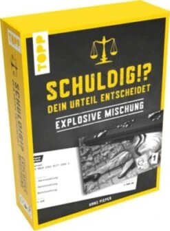 Frechverlag Schuldig?! Dein Urteil Entscheidet - Explosive Mischung. - Ein Krimispiel In 5 Spannenden Abschnitten, Die Gerichtsverhandlung Am Spieltisch
