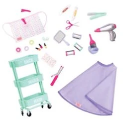 Our Generation Friseursalon Set Purple/grün -Billiges Spielzeug Geschäft 26267966 03