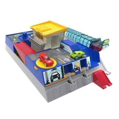 DRIVEN Spielset 2-in-1 Rennstrecke/Autowerkstatt 2 DRIVEN Spielset 2-in-1 Rennstrecke/Autowerkstatt – Bild 2