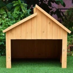 Mucola Rasenrobotor Garage Mähroboter Holzgarage Rasenmäher 77x103x46cm -Billiges Spielzeug Geschäft 26403683 05