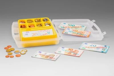 Wissner® Aktiv Lernen Spielgeldkoffer 130 Scheine + 160 Münzen 4 Wissner® Aktiv Lernen Spielgeldkoffer 130 Scheine + 160 Münzen – Bild 4