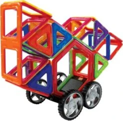 MAGNIKON Magnetische Bausteine “Das Mondauto” - Magnetbau-Set 40-teilig, Magnetbausteine, Ideal Als Konstruktionsspielzeug Zur Förderung Von Kreativität & Motorik, Spielzeug Für Kinder Ab 3 Jahre -Billiges Spielzeug Geschäft 26578555 05