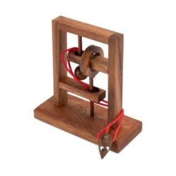 LOGOPLAY Verflixter Rahmen - Schnurpuzzle - Knobelspiel Aus Holz Mit Stabilem Fuß -Billiges Spielzeug Geschäft 26733270 04