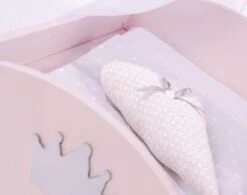 Roba Puppenbett Serie Sophie Inkl. Textiler Ausstattung, Bettwäsche Und Himmel, Rosa -Billiges Spielzeug Geschäft 27199106 03