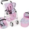 CHIC 2000 Kombi-Puppenwagen 3 In 1 EMOTION ALL IN, Flowers