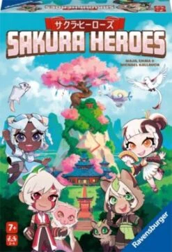 Ravensburger 20957 Sakura Heroes - Würfelspiel Mit Ganz Viel Action Für 2-4 Spieler Ab 7 Jahren