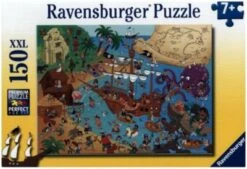 Ravensburger Kinderpuzzle - 13349 Die Piratenbucht - 150 Teile Puzzle Für Kinder Ab 7 Jahren