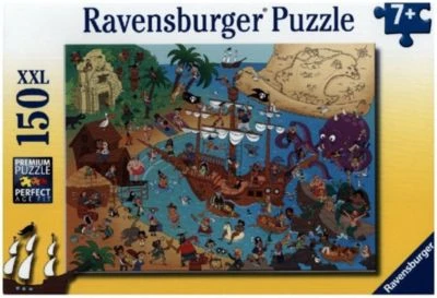 Ravensburger Kinderpuzzle - 13349 Die Piratenbucht - 150 Teile Puzzle Für Kinder Ab 7 Jahren 1 Ravensburger Kinderpuzzle - 13349 Die Piratenbucht - 150 Teile Puzzle Für Kinder Ab 7 Jahren