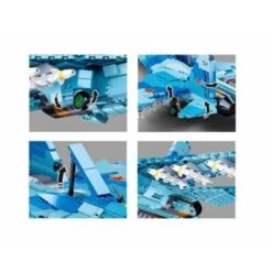 Sluban Klemmbausteine Düsenjäger Modell 27 (1040 Teile) -Billiges Spielzeug Geschäft 27531010 05