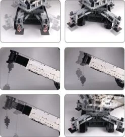 MOULD KING Klemmbausteinset Kran 17002 -Billiges Spielzeug Geschäft 27708055 05