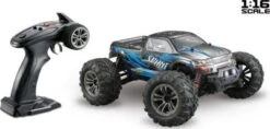 Absima 1:16 EP Monster Truck SPIRIT Schwarz/blau 4WD RTR