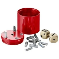 BestSaller Super Six Würfelspiel, Alu (2 Stück) -Billiges Spielzeug Geschäft 28214706 04