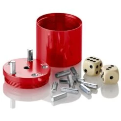 BestSaller Super Six Würfelspiel, Alu (2 Stück) -Billiges Spielzeug Geschäft 28214706 06