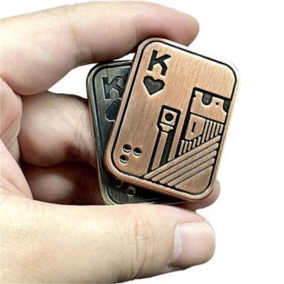 Vicabo Metall Poker Fidget Slider Spielzeug Geschicklichkeitsspiele Für Kinder 2 Vicabo Metall Poker Fidget Slider Spielzeug Geschicklichkeitsspiele Für Kinder – Bild 2