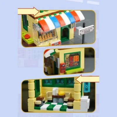 Klemmbausteinset K28002 Hong Kong Restaurant 3 Klemmbausteinset K28002 Hong Kong Restaurant – Bild 3