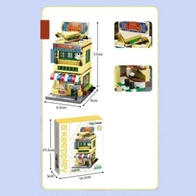 Klemmbausteinset K28002 Hong Kong Restaurant 4 Klemmbausteinset K28002 Hong Kong Restaurant – Bild 4