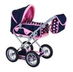 KNORR Toys Puppenwagen Ruby - "Pink Hearts" -Billiges Spielzeug Geschäft 28421413 03