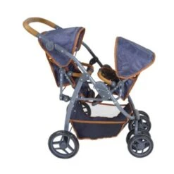 KNORR Toys Zwillingspuppenwagen Milo - "dark Blue" -Billiges Spielzeug Geschäft 28421423 04