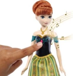 MATTEL Disney Die Eiskönigin Spielzeug, Singende Anna-Puppe -Billiges Spielzeug Geschäft 28444819 04