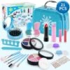 Vicabo Schminkset Make-up 21 Stück Kinder-Make-up Für Mädchen