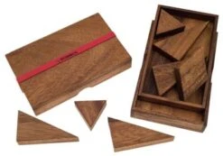 ROMBOL Kinder-Tangram, (Bernhard Schweitzer, 2005), Holz-Spiel, Ein Lehrreiches Legespiel Für Die Jüngsten