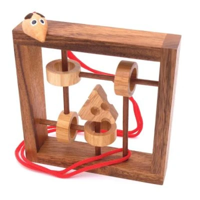 ROMBOL Mausefalle - Seilpuzzle Für Kinder Und Erwachsene 2 ROMBOL Mausefalle - Seilpuzzle Für Kinder Und Erwachsene – Bild 2