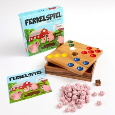 ROMBOL Ferkelspiel - Das Würfelspiel Mit Den Süßen Ferkeln Für Die Ganze Familie 1 ROMBOL Ferkelspiel - Das Würfelspiel Mit Den Süßen Ferkeln Für Die Ganze Familie