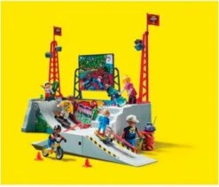 PLAYMOBIL® Spielzeug/Baukästen & Konstruktionsspielzeug/Steckbausteine PLAYMOBIL City Action 70168 Skaterpark Für Kinder Ab 4 Jahren Blau -Billiges Spielzeug Geschäft 28874701 02