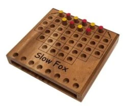 ROMBOL Slow Fox (Hartmut Kommerell, Deutschland, 2014) Holzspiel, Taktikspiel Und Strategiespiel Für 2 Personen