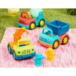 B. Toys B.Toys B. Happy Cruisers - Baufahrzeuge 3er Set -Billiges Spielzeug Geschäft 28949583 03