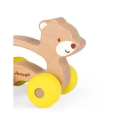Janod J04613 Baby Pop Greifling-Auto, Bär -Billiges Spielzeug Geschäft 29007958 03
