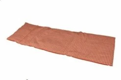 Van Dijk Toys Poppenbed Bekleding - Oranje Geruit