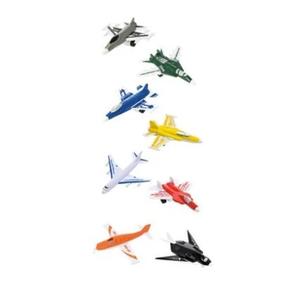 Toi Toys Toi-Toys Flugzeug - Set Aus 8 Farbigen Flugzeugen 2 Toi Toys Toi-Toys Flugzeug - Set Aus 8 Farbigen Flugzeugen – Bild 2