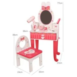 360Home Kinderschminktisch Mit Stuhl -Billiges Spielzeug Geschäft 29378889 03