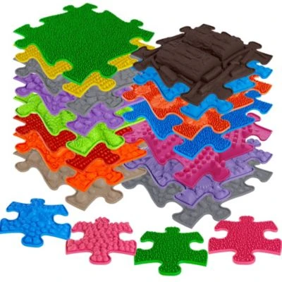 MUFFIK Sensorik Spielzeug Sensorik Strukturmatten XXL-Set 19 Teile Für Taktile Wahrnehmung 1 MUFFIK Sensorik Spielzeug Sensorik Strukturmatten XXL-Set 19 Teile Für Taktile Wahrnehmung