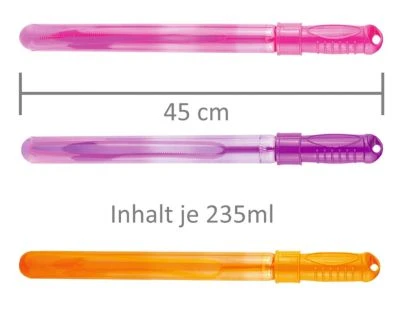 Playfun 3er Set Seifenblasen-Schwerter Je Stab 45cm Groß 235ml Für Kinder Party Hochzeit 5 Playfun 3er Set Seifenblasen-Schwerter Je Stab 45cm Groß 235ml Für Kinder Party Hochzeit – Bild 5