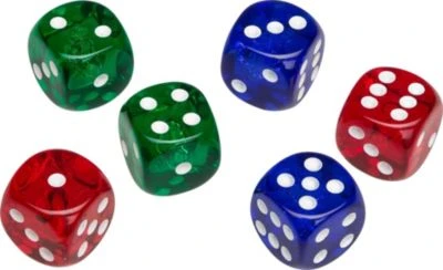 Idena Würfel 6er-Pack 2 Idena Würfel 6er-Pack – Bild 2