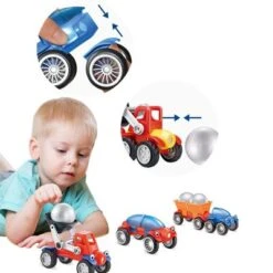 Syntek Technisches Fahrzeugmodell Für Kinder Pädagogisches Magnetisches Spleißspielzeug -Billiges Spielzeug Geschäft 29801716 03