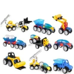 Syntek Technisches Fahrzeugmodell Für Kinder Pädagogisches Magnetisches Spleißspielzeug -Billiges Spielzeug Geschäft 29801716 04