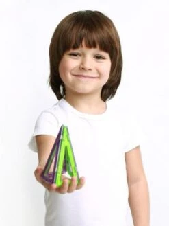 MAGNIKON Magnetische Bausteine Gleichschenkligen Dreiecks, 4 Stk. , Ersatzteile, Kleines Set -Billiges Spielzeug Geschäft 29814208 03