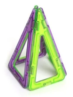 MAGNIKON Magnetische Bausteine Gleichschenkligen Dreiecks, 4 Stk. , Ersatzteile, Kleines Set -Billiges Spielzeug Geschäft 29814208 04
