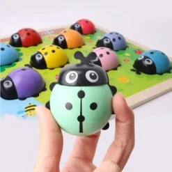 Debuy Kinderpädagogik Frühes Lernen Kognitiv Lerntafeln Marienkäfer-Puzzle 8 Debuy Kinderpädagogik Frühes Lernen Kognitiv Lerntafeln Marienkäfer-Puzzle -Billiges Spielzeug Geschäft 29832596 03