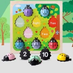 Debuy Kinderpädagogik Frühes Lernen Kognitiv Lerntafeln Marienkäfer-Puzzle 11 Debuy Kinderpädagogik Frühes Lernen Kognitiv Lerntafeln Marienkäfer-Puzzle -Billiges Spielzeug Geschäft 29832596 06