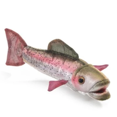 Folkmanis Fingerpuppe Mini Regenbogenforelle/ Mini Rainbow Trout 1 Folkmanis Fingerpuppe Mini Regenbogenforelle/ Mini Rainbow Trout