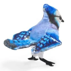 Folkmanis Fingerpuppe Mini Blauhäher/ Mini Blue Jay -Billiges Spielzeug Geschäft 29881532 03