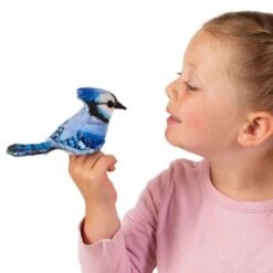Folkmanis Fingerpuppe Mini Blauhäher/ Mini Blue Jay -Billiges Spielzeug Geschäft 29881532 04